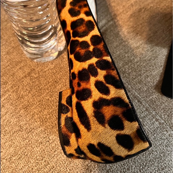 J.Crew Calf Hair Leopard Flats 8 - Picture 5 of 6